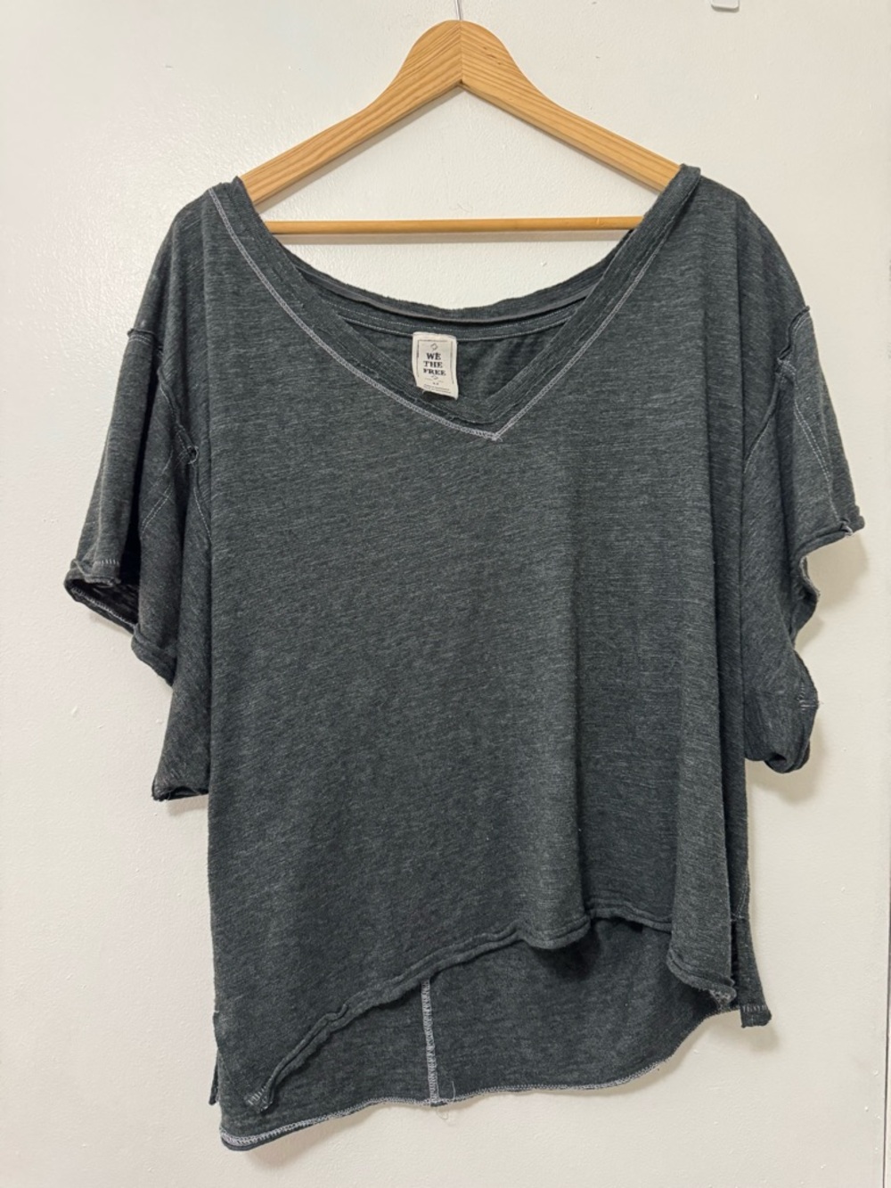 We The Free Washed V-Neck Relaxed Tee